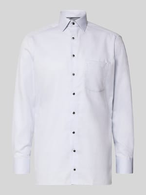 Koszula biznesowa o kroju regular fit z bawełny z kołnierzykiem typu kent Shop The Look MANNEQUINE
