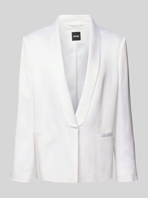 Żakiet z kołnierzem z połami model ‘Janka’ Shop The Look MANNEQUINE