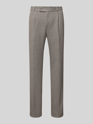 Straight Fit Anzughose mit Baumwoll-Anteil Modell 'DiConnor' Shop The Look MANNEQUINE
