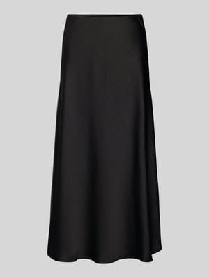 Midirok van satijn met elastische band, model 'Bovary' Shop The Look MANNEQUINE