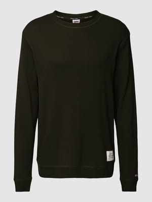 Gebreide pullover met structuurmotief Shop The Look MANNEQUINE