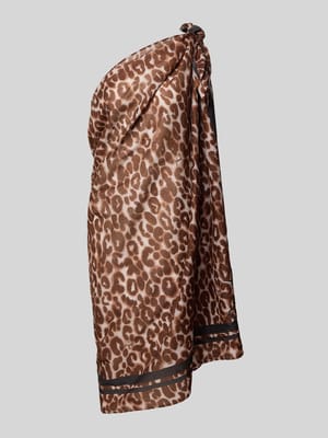 Pareo ze zwierzęcym nadrukiem na całej powierzchni model 'Leopard' Shop The Look MANNEQUINE