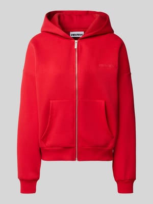 Relaxed Fit Basic Sweatjacke mit Kapuze Shop The Look MANNEQUINE