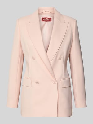 Długi żakiet o kroju regular fit z czystej żywej wełny Shop The Look MANNEQUINE