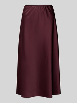 Regular fit midirok met viscose, model 'September' Shop The Look MANNEQUINE