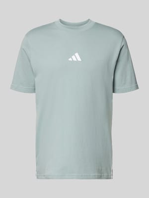 t-shirt o kroju regular fit z czystej bawełny Shop The Look MANNEQUINE