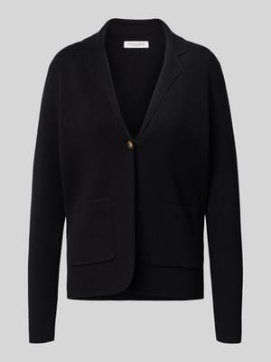 Gebreid jack met reverskraag Shop The Look MANNEQUINE