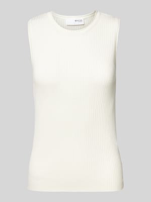 Tanktop in Strick-Optik Modell 'LYDIA' Shop The Look MANNEQUINE