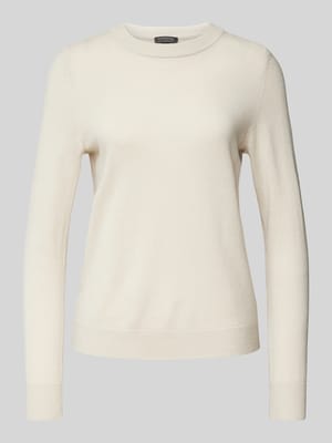 Gebreide pullover met ronde hals Shop The Look MANNEQUINE