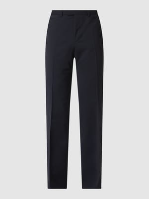 Extra slim fit pantalon met stretch, model 'Nanno' Shop The Look MANNEQUINE