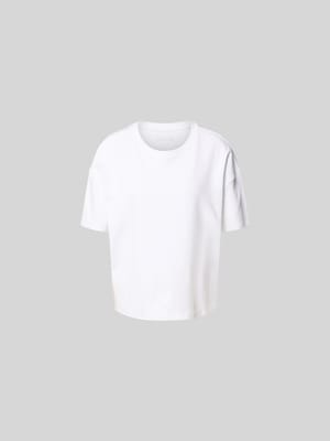 Regular fit t-shirt van katoenmix Shop The Look MANNEQUINE