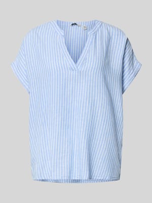 Blusenshirt aus Leinen-Viskose-Mix Modell 'FALAKKA' Shop The Look MANNEQUINE