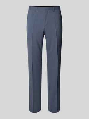 Slim fit pantalon met scheerwol, model 'HESTEN' Shop The Look MANNEQUINE