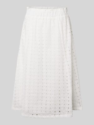 Midirock aus reiner Baumwolle Shop The Look MANNEQUINE