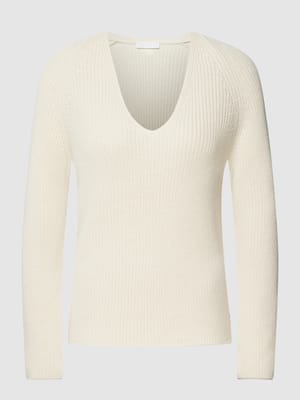 Strickpullover mit Grobstrick Shop The Look MANNEQUINE