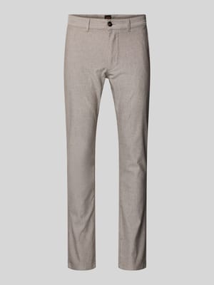 Slim Fit Chino mit Gesäßtaschen Shop The Look MANNEQUINE