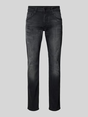 Comfort tapered fit jeans in 5-pocketmodel Shop The Look MANNEQUINE