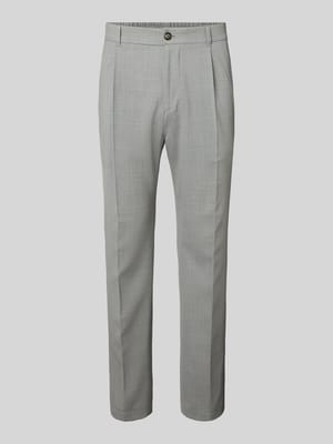 Stoffen broek met elastische band, model 'Lester' Shop The Look MANNEQUINE