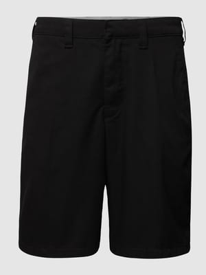 Bermudas mit Label-Patch Shop The Look MANNEQUINE
