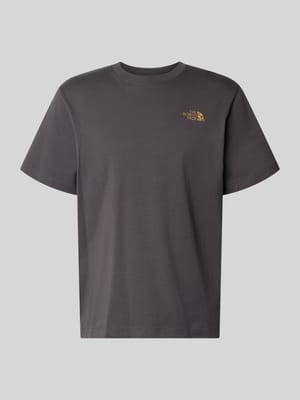 Relaxed Fit T-Shirt aus reiner Baumwolle Shop The Look MANNEQUINE