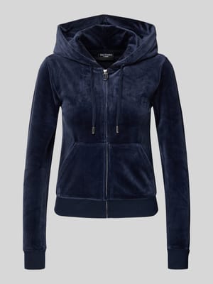 Sweatjacke mit Label-Stitching Modell 'ROBERTSON' Shop The Look MANNEQUINE