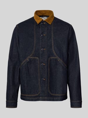 Regular fit overshirt met steekzakken, model 'BERRY' Shop The Look MANNEQUINE