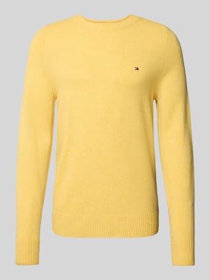 Regular fit gebreide pullover van het fijnste wol  Shop The Look MANNEQUINE