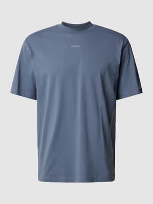 T-Shirt mit Logo-Detail Modell 'Dapolino' Shop The Look MANNEQUINE