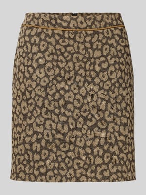 Schmaler Mini-Rock aus Baumwoll-Mix Modell 'VASOLA' Shop The Look MANNEQUINE