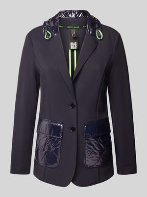 Blazer met opgestikte klepzakken Shop The Look MANNEQUINE