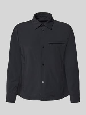Bluzon z kołnierzykiem kent i kieszenią na piersi Shop The Look MANNEQUINE