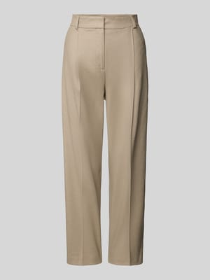 Regular Fit Leinenhose mit Eingrifftaschen Shop The Look MANNEQUINE