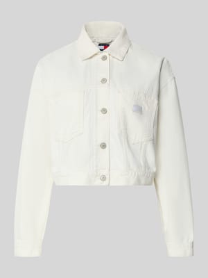 Regular Fit Jeansjacke aus reiner Baumwolle Shop The Look MANNEQUINE