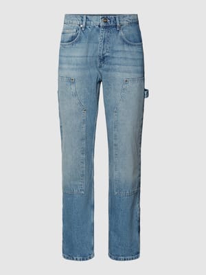 Jeans met sierzakken, model 'Carpenter' Shop The Look MANNEQUINE