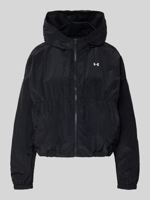 Jacke mit Kapuze und Logo Shop The Look MANNEQUINE