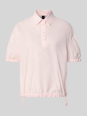 Regular Fit Bluse mit Polokragen Shop The Look MANNEQUINE