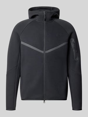 Regular Fit Sweatjacke aus Baumwoll-Mix Shop The Look MANNEQUINE