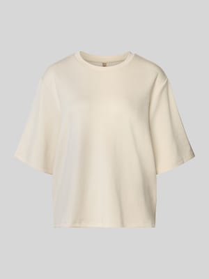 t-shirt z okrągłym dekoltem Shop The Look MANNEQUINE
