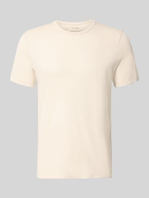 Regular Fit T-Shirt mit Rundhalsausschnitt Modell 'Devon' Shop The Look MANNEQUINE