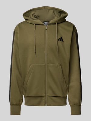 Sweatjacke mit Logo-Stitching Shop The Look MANNEQUINE