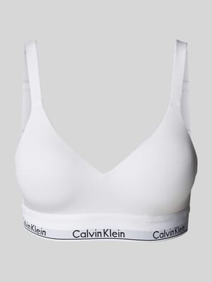 Beha met elastische band met logo Shop The Look MANNEQUINE