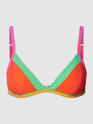 Top bikini w stylu Colour Blocking model ‘TAEKO’ Shop The Look MANNEQUINE