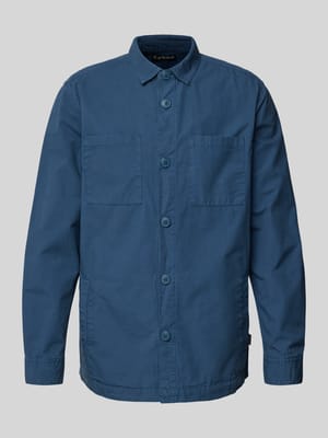 Slim Fit Overshirt aus reiner Baumwolle Modell 'RICKFELL' Shop The Look MANNEQUINE