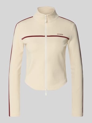 Bluza rozpinana o kroju slim fit ze stójką model 'Jasmine' Shop The Look MANNEQUINE