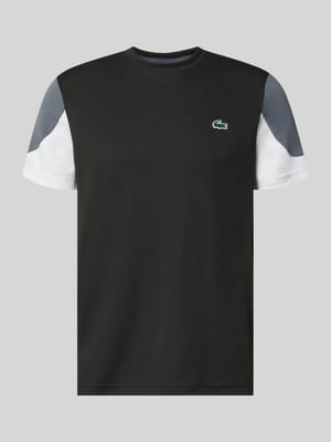 Regular Fit Sport-T-Shirt im Colorblock-Design Shop The Look MANNEQUINE