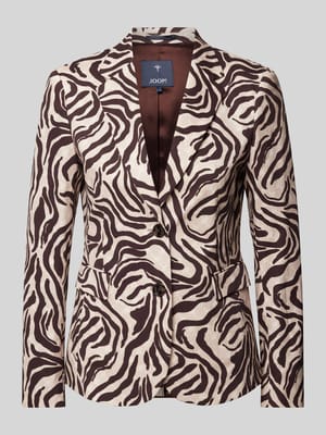 Blazer met all-over print Shop The Look MANNEQUINE