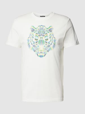 T-shirt met motiefprint Shop The Look MANNEQUINE