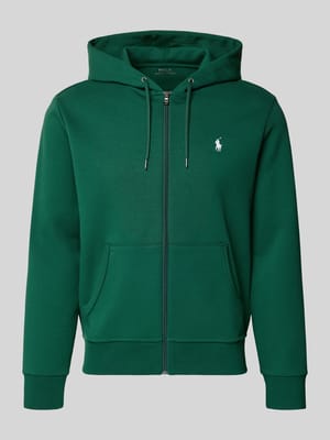 Regular Fit Sweatjacke aus Baumwoll-Mix Shop The Look MANNEQUINE