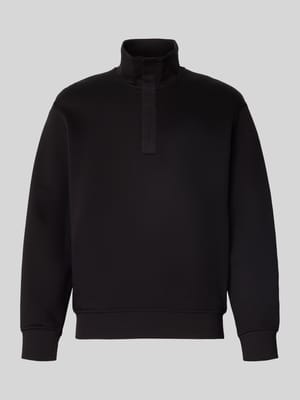 Sweatshirt met opstaande kraag, model 'FELPA' Shop The Look MANNEQUINE