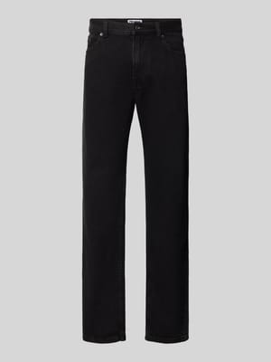 Straight Fit Jeans mit Eingrifftaschen Shop The Look MANNEQUINE